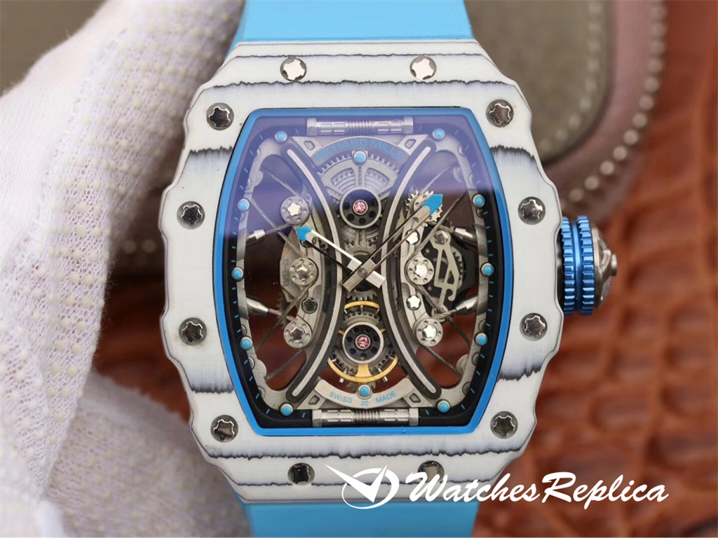 Hot Grade Richard Mille Rm53 01 Tpt Carbon Fiber Watch Luxury